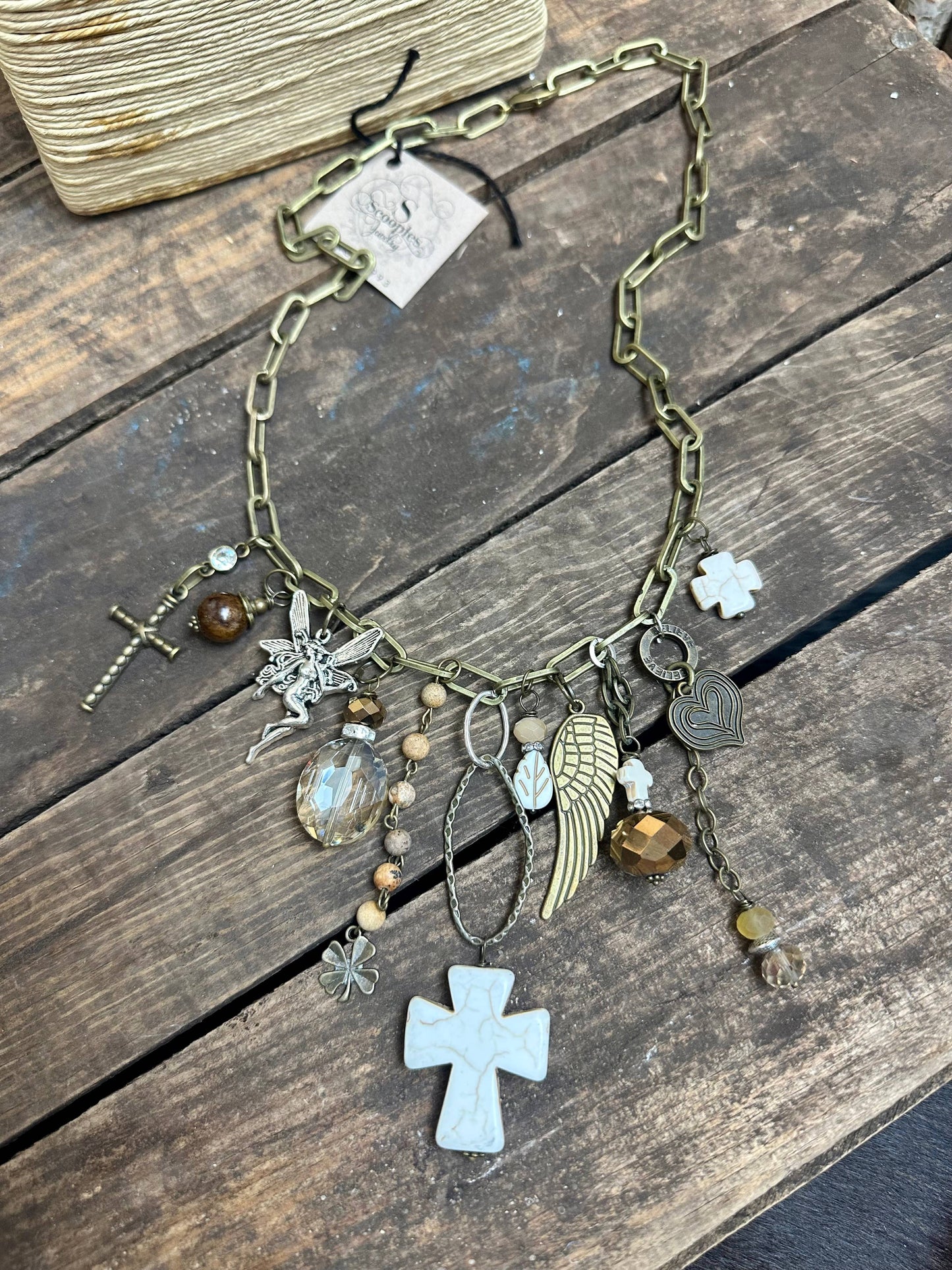Gypsy Junk Originals - Natural Cross