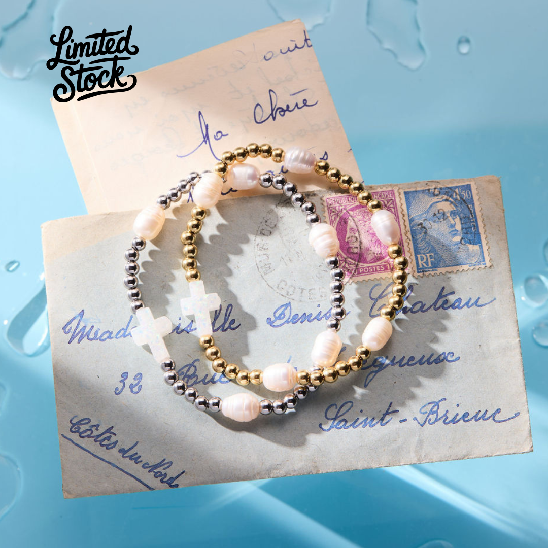 HOLY WATER FRESHWATER PEARL BRACELET