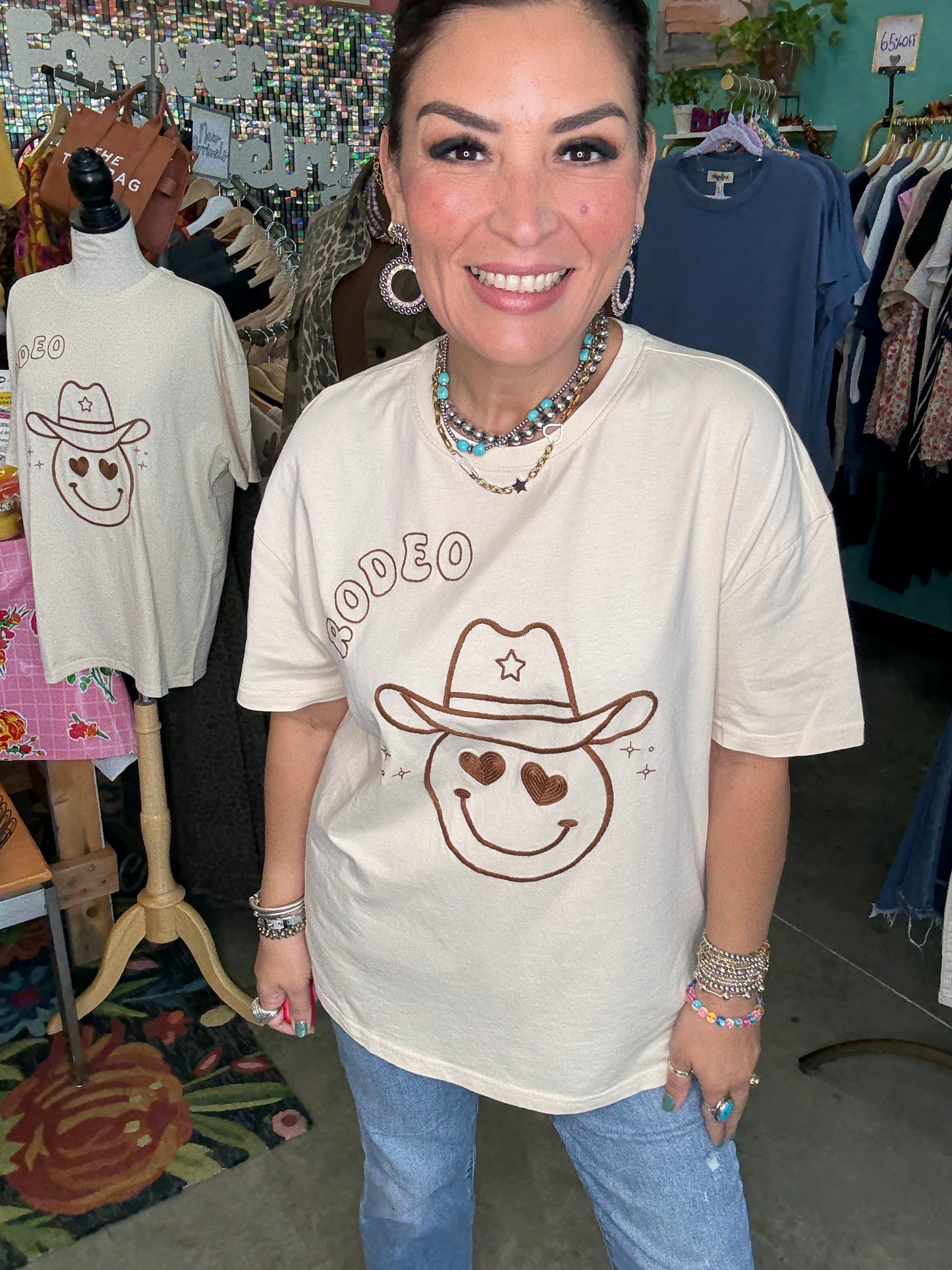 SMILEY GRAPHIC T-SHIRT