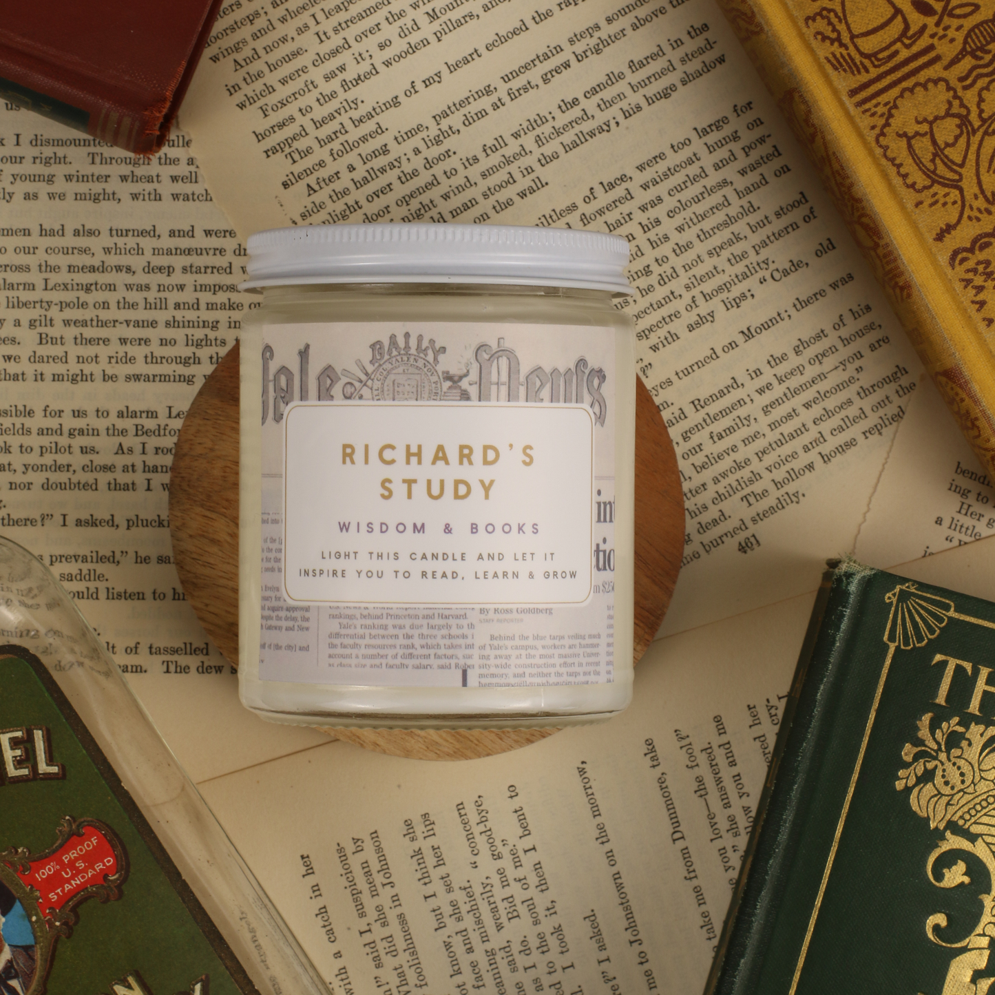 Gilmore Girls Candle - Richard's Study, Wisdom & Books