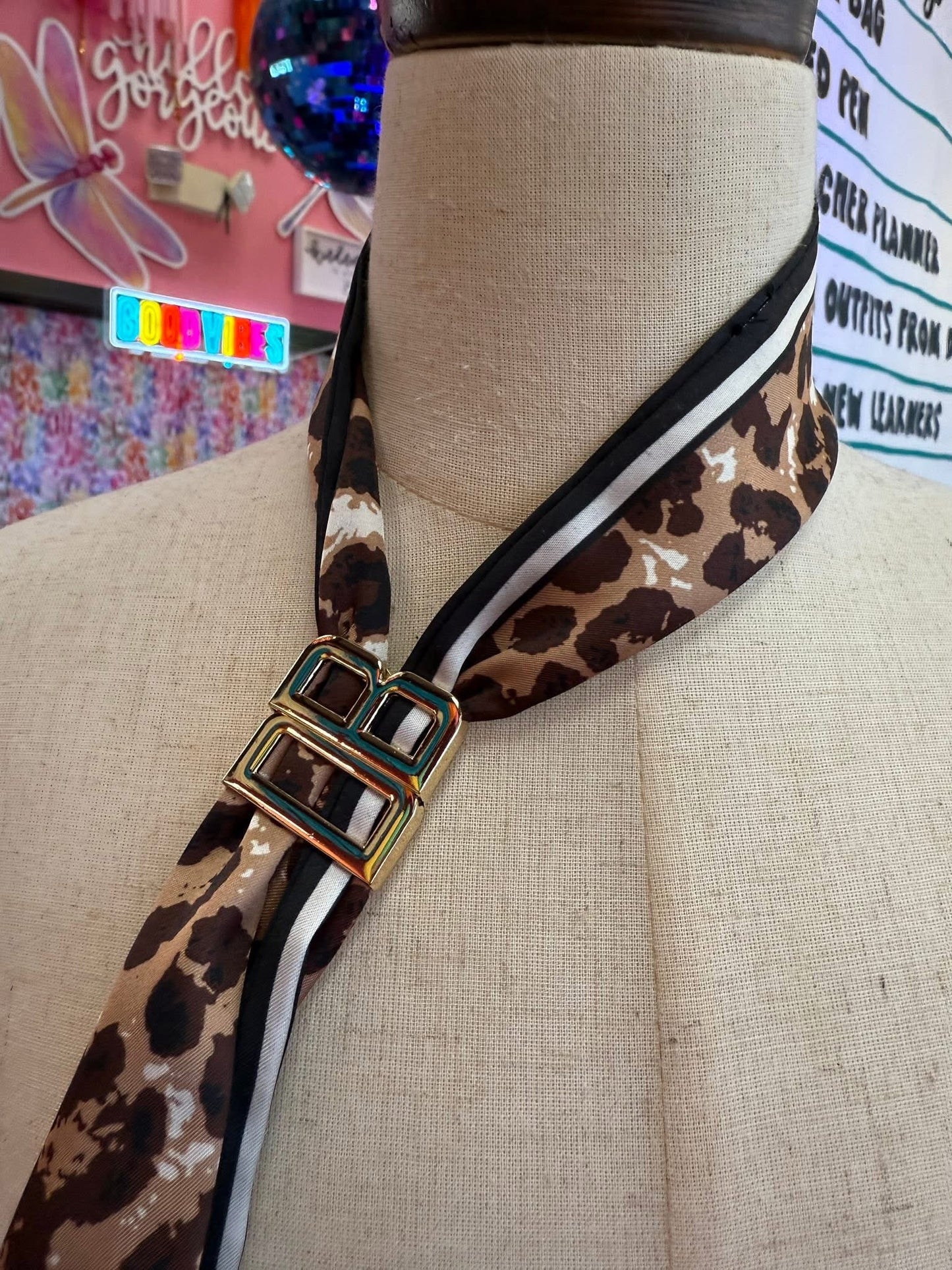 Leopard Twillie/Scarf