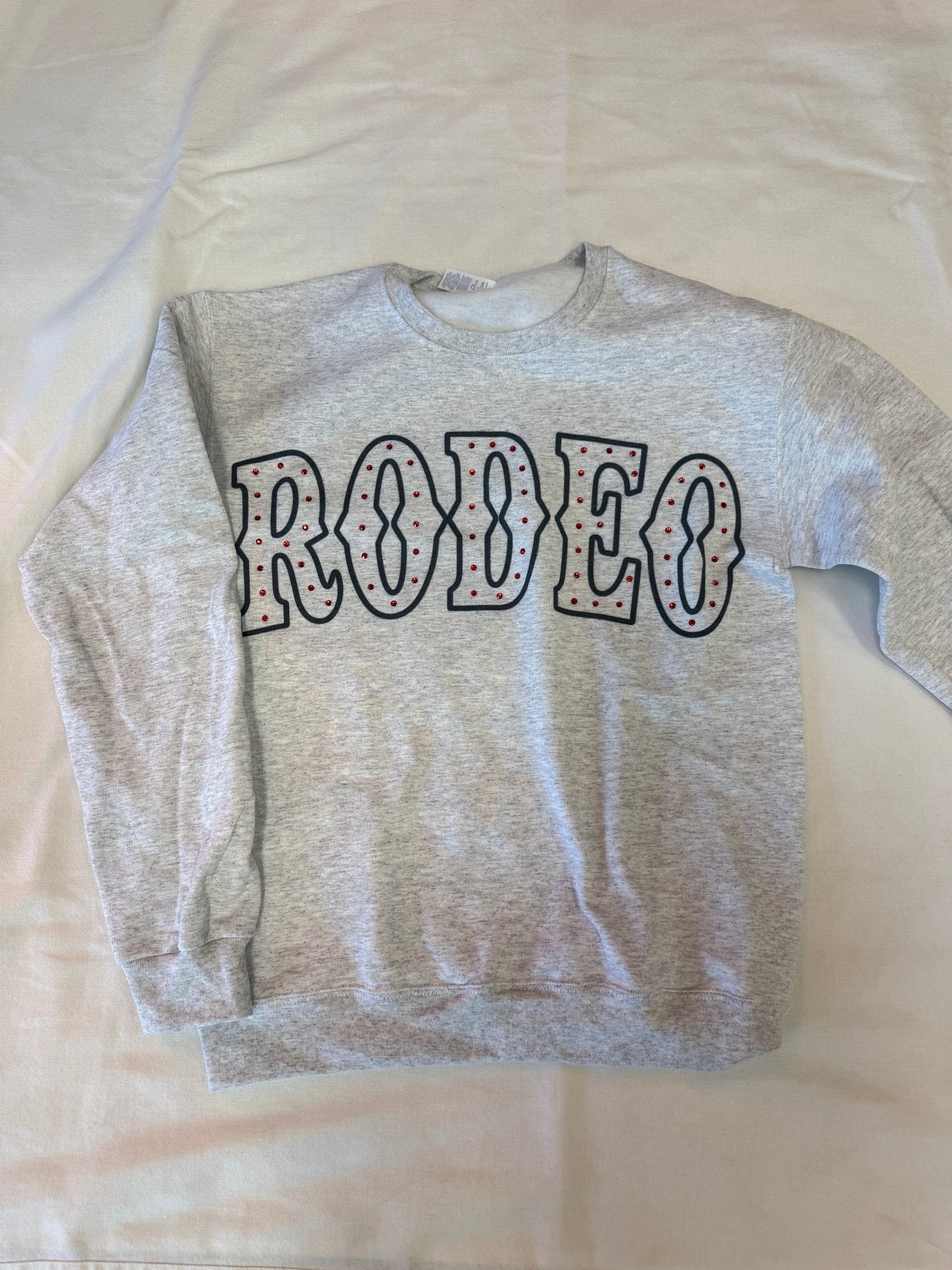 RODEO CRYSTAL EMBELLISHED SWEATER