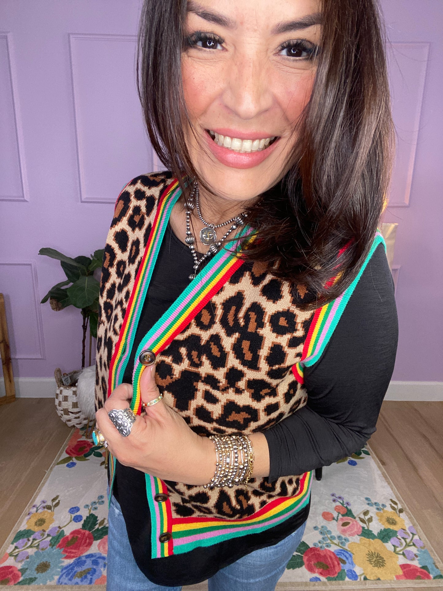 The Roaring Rainbows Vest