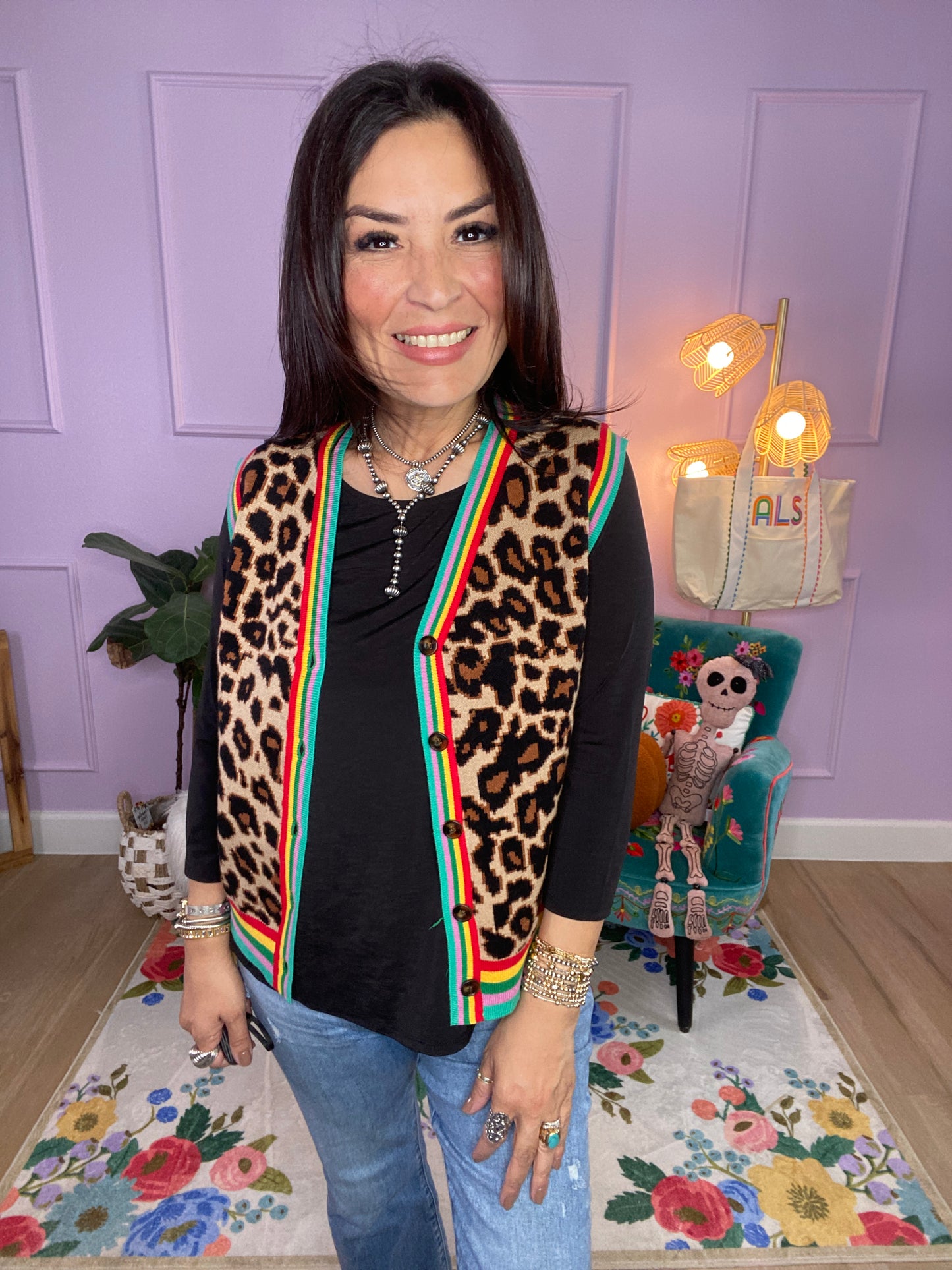 The Roaring Rainbows Vest