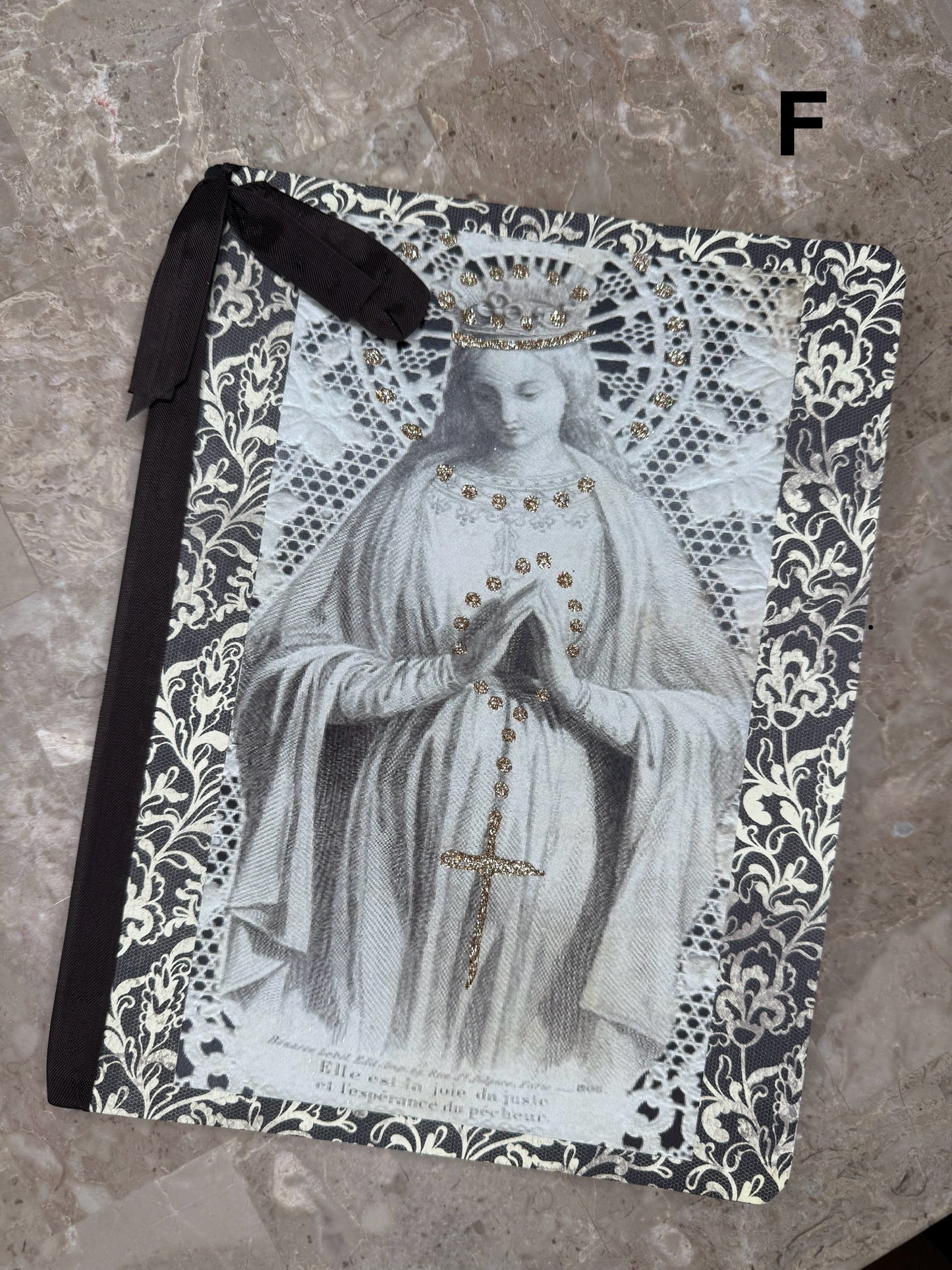 Religious Blessed Mother Notebook