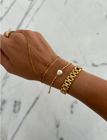 PEARL BEADED BRACELET