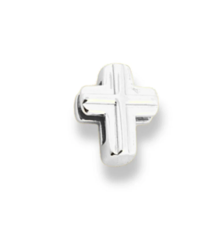 SILVER CZ Slider Charms for Strap Bracelet