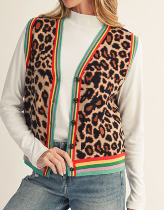 The Roaring Rainbows Vest