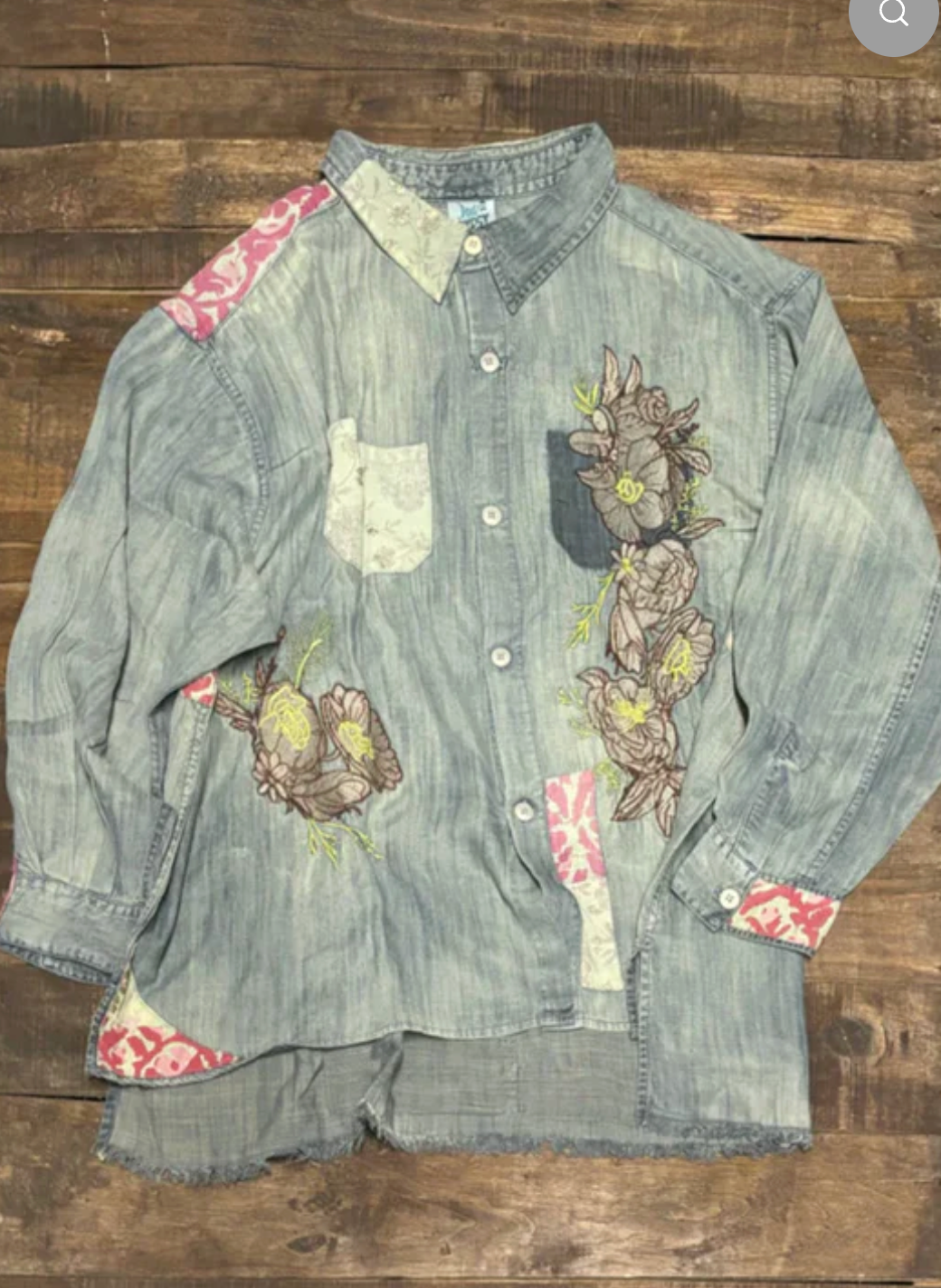 GYPSY MOON DENIM TOP