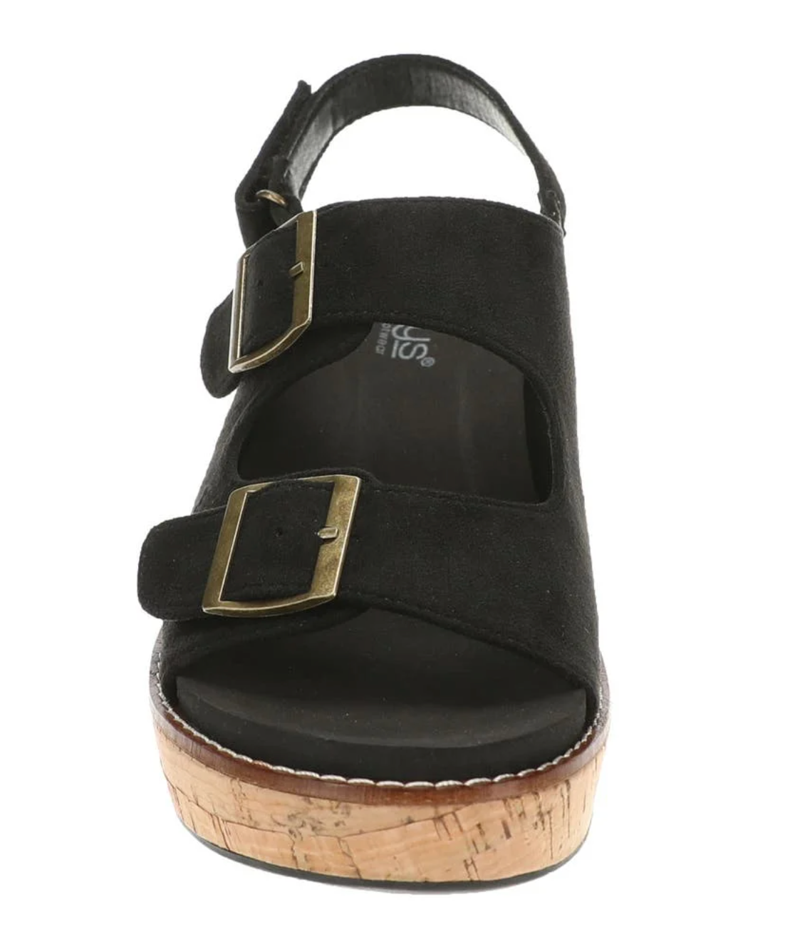 Corky's MY 2 CENTS - BLACK FAUX SUEDE