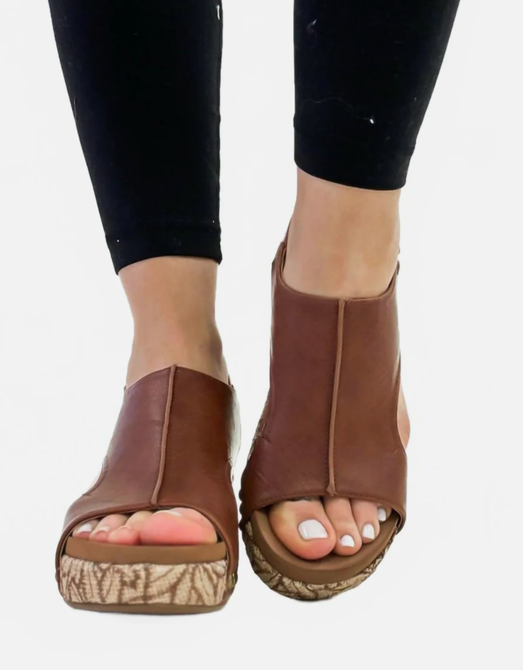 CORKY'S CARLEY - COGNAC FLORAL WRAP