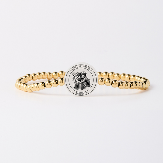 HOLY WATER ST. CHRISTOPHER BRACELET