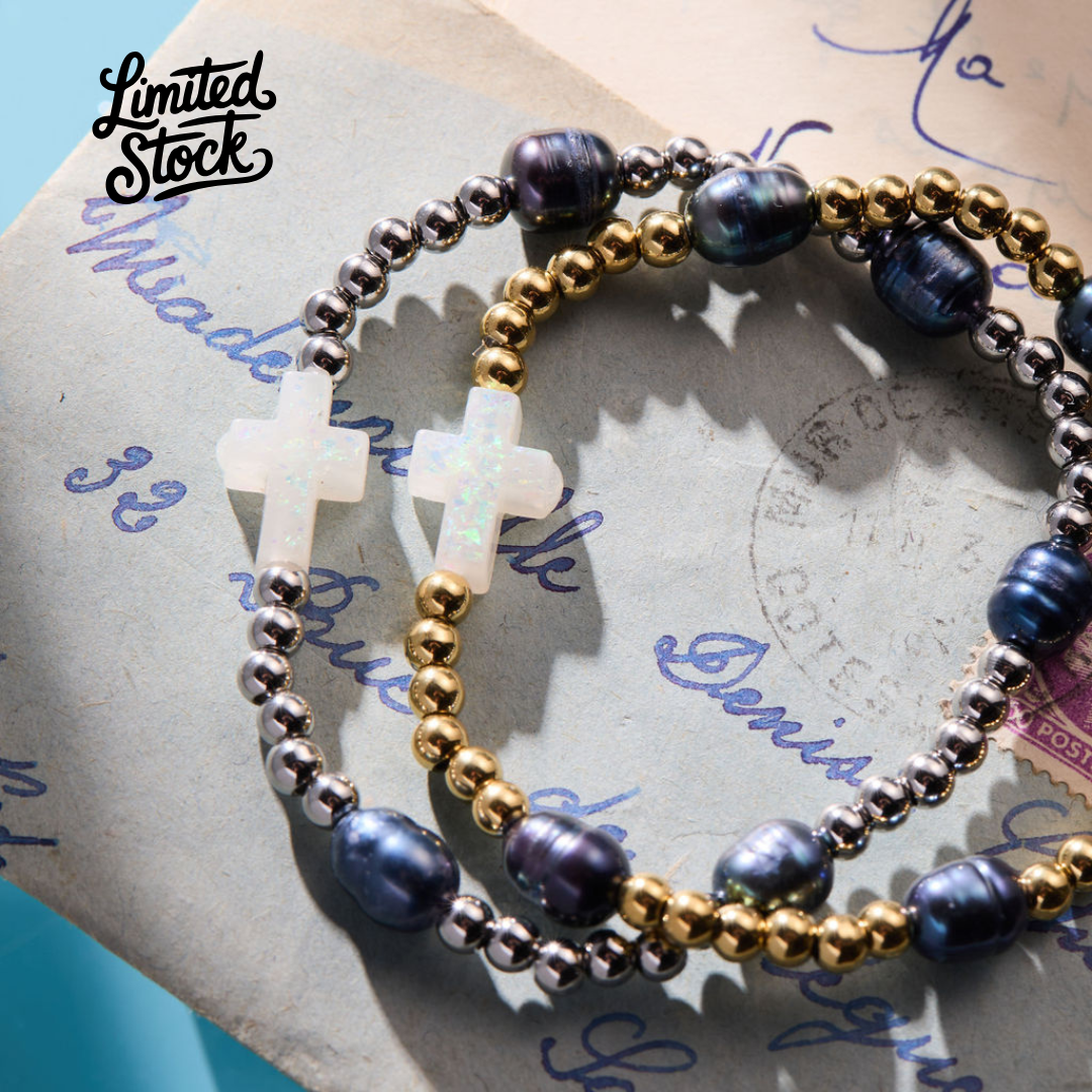 HOLY WATER FRESHWATER PEARL BRACELET