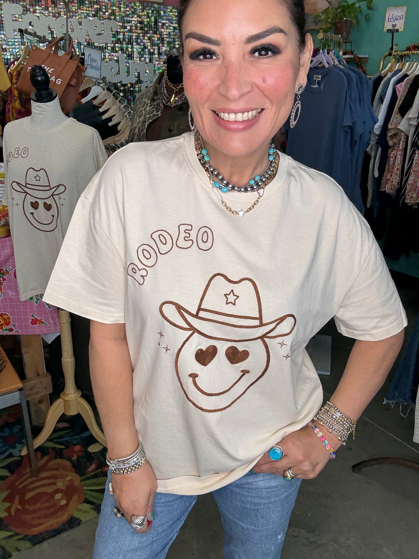 SMILEY GRAPHIC T-SHIRT