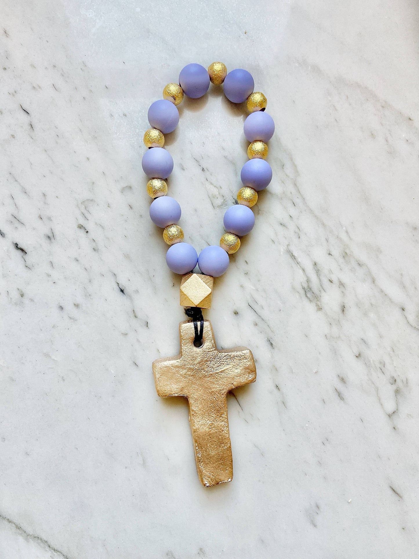 Prayer Beads with Gold