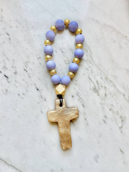 Prayer Beads with Gold