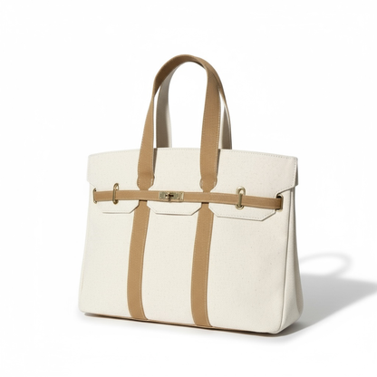 The Luxe Signature Tote- Short Handle