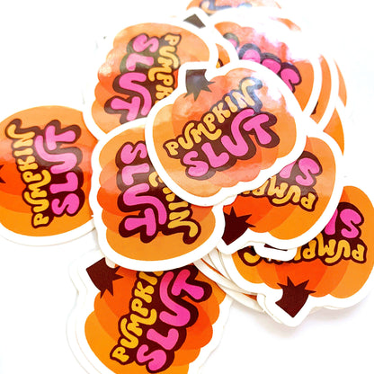 Pumpkin Slut Mini Sticker