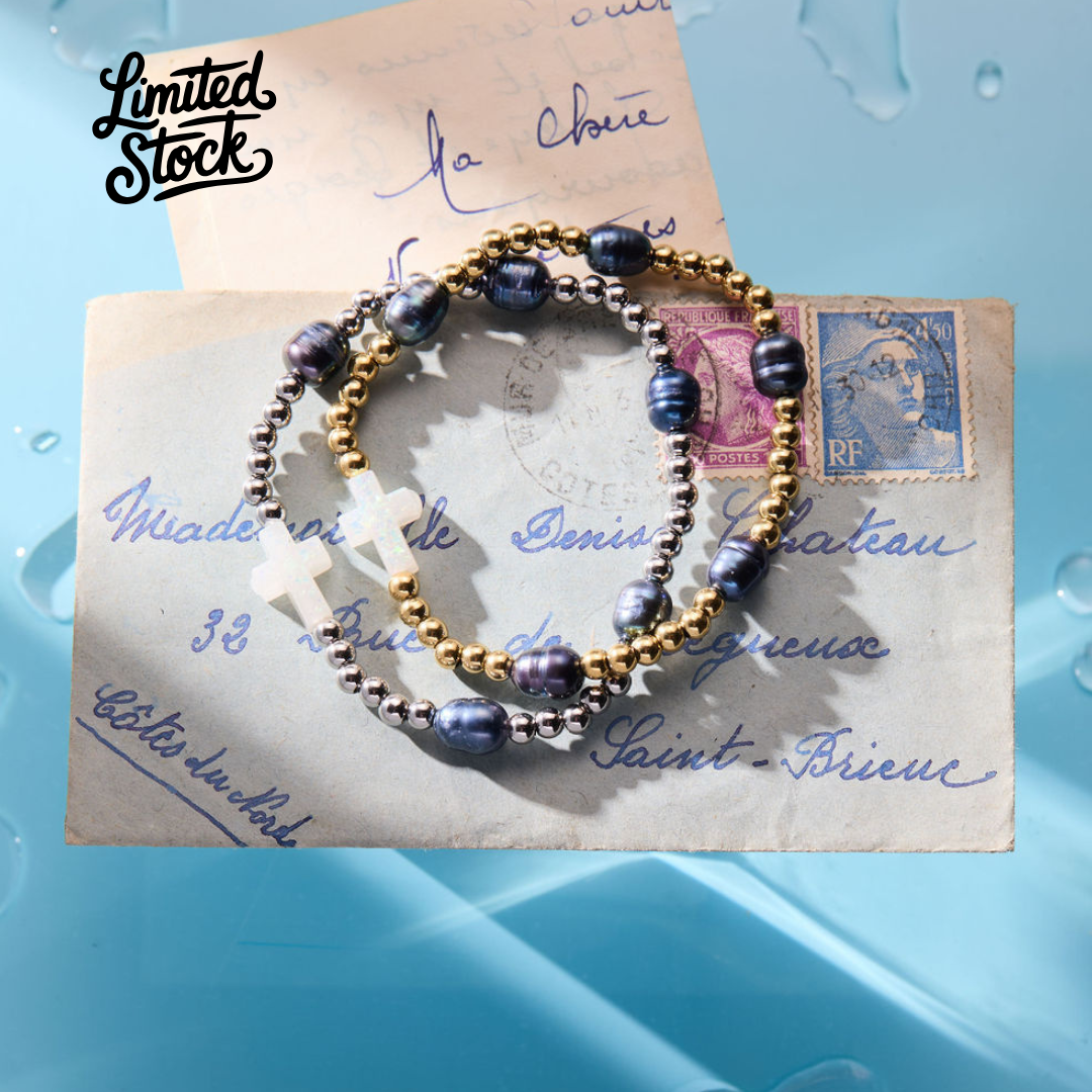 HOLY WATER FRESHWATER PEARL BRACELET