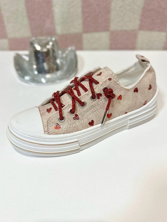 LOVE IS IN THE AIR SNEAKERS