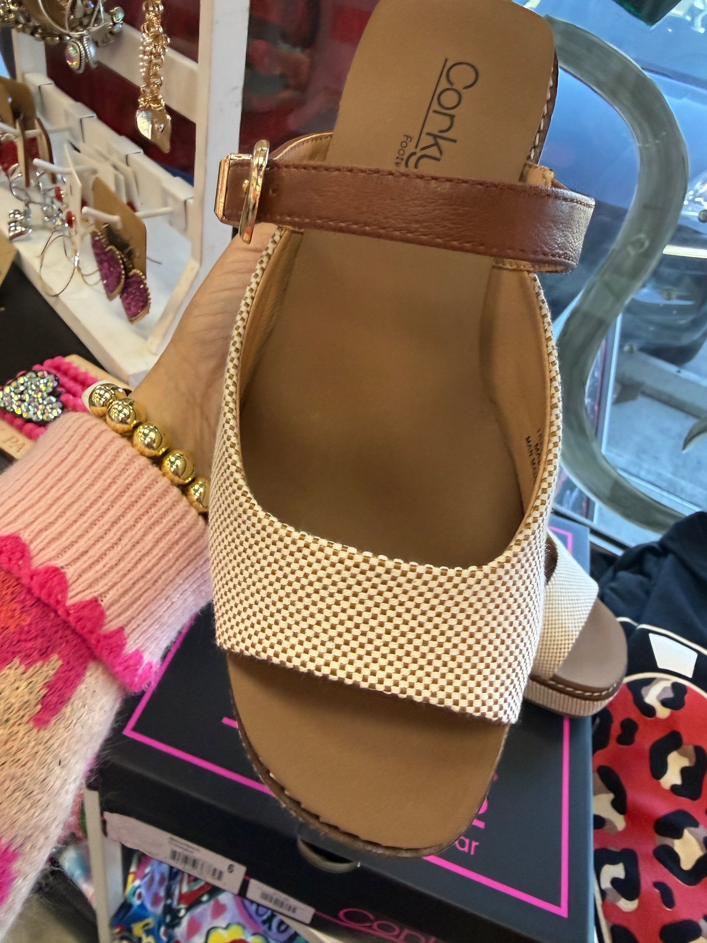 CORKY'S TREAT YOURSELF - BOURBON COMBO WEDGE SHOE