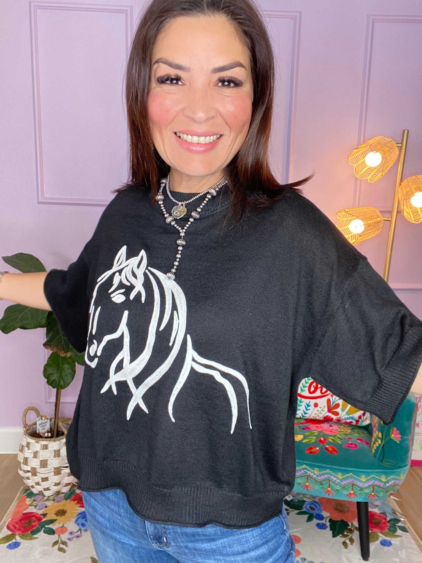 Wild Spirit Horse Sweater