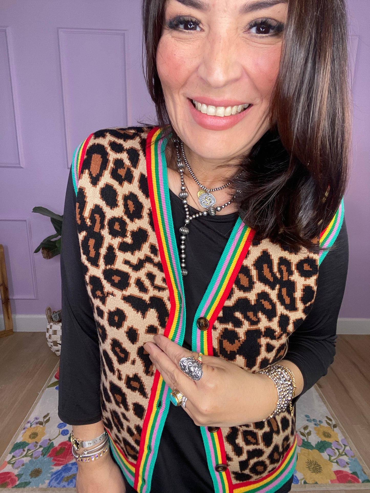 The Roaring Rainbows Vest