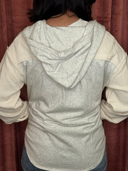 STONE SOFT & TEXTURED SLEEVE TOP