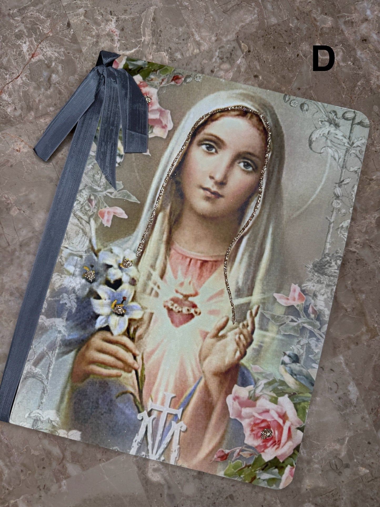Religious Blessed Mother Notebook