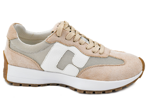 Corky's "No Prob" Retro Mesh Vegan Suede Lace Up Sneaker