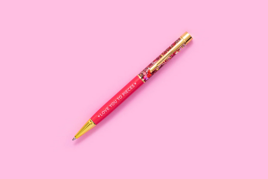 Love You Confetti Pen