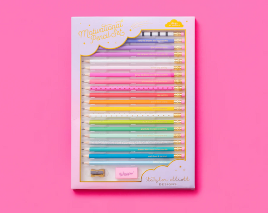 Motivational Pencil Set