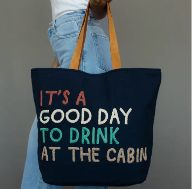 NAVY TOTE