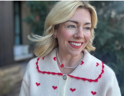 AMORE RED HEART NECKLACE