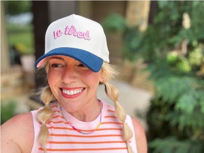 Le Tired Baseball Hat