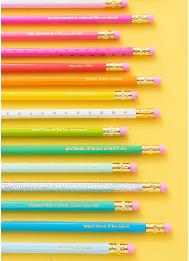 Motivational Pencil Set