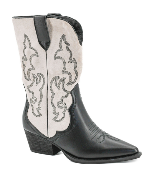Corky's Black and Ivory Boots