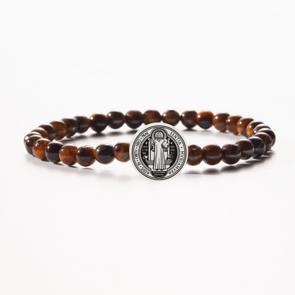 MEN'S HOLY WATER ST. BENEDICT BRACELET