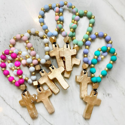 Prayer Beads with Gold