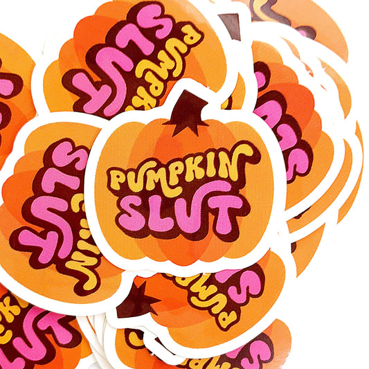 Pumpkin Slut Mini Sticker